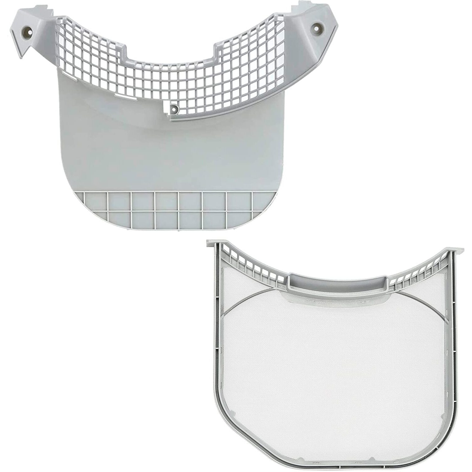 Adq56656401 Dryer Lint Filter Upgraded Stainless Steel Mesh & Mck49049101 Lint Trap Cover Housing For Lg Adq566564 & Ken-More Elite Dryer Lint Screen Replacement