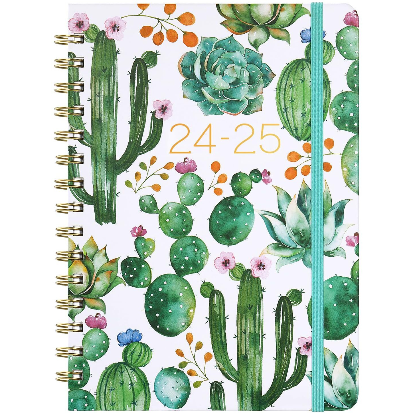 2024-2025 Planner - Planner 2024-2025, Weekly And Monthly Planner, Jul 2024 - Jun 2025, 8.5" X 6.4", Planner With Hardcover, Twin - Wire Binding, Monthly Tabs, Elastic Closure, Daily Organizer