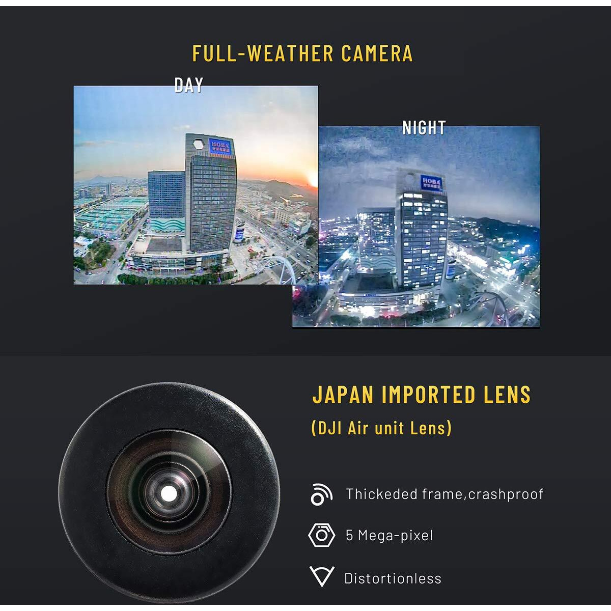 Sologood Caddx Fpv Micro Camera Ratel2 Starlight 1200Tvl 1/1.8'' 2.1Mm Ntsc Pal 169 43 Switchable Super Wdr For Fpv Racing