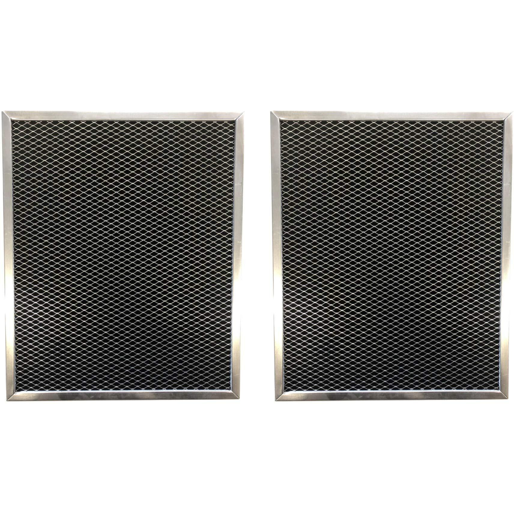 Replacement Carbon Pre/Post Filter- 13 X 15-1/4 X 7/16 - Compatible With Emerson/White-Rodgers/Electro-Air Models Sst1400, 14C26S-010, 14C27S-010, Acm1400 - (2-Pack)