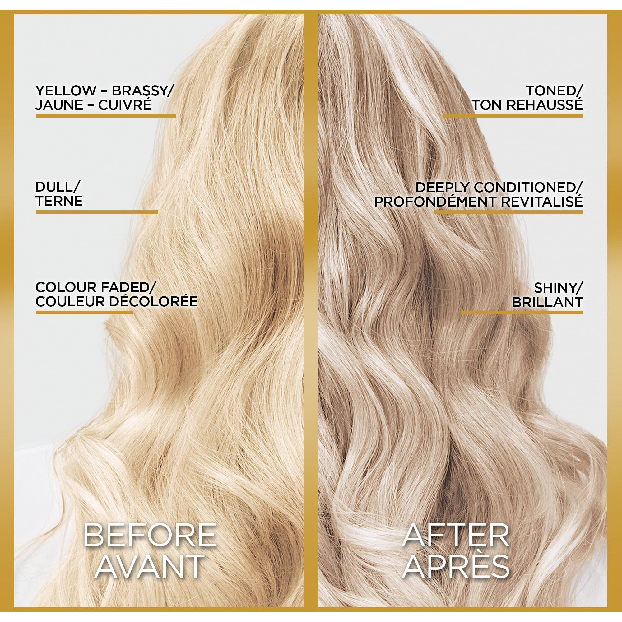 L'Oreal Paris Le Color Gloss One Step In-Shower Toning Hair Gloss For Bleached Hair, Neutralizes Brass, Conditions & Boosts Shine, Platinum Pearl, 4 Ounce