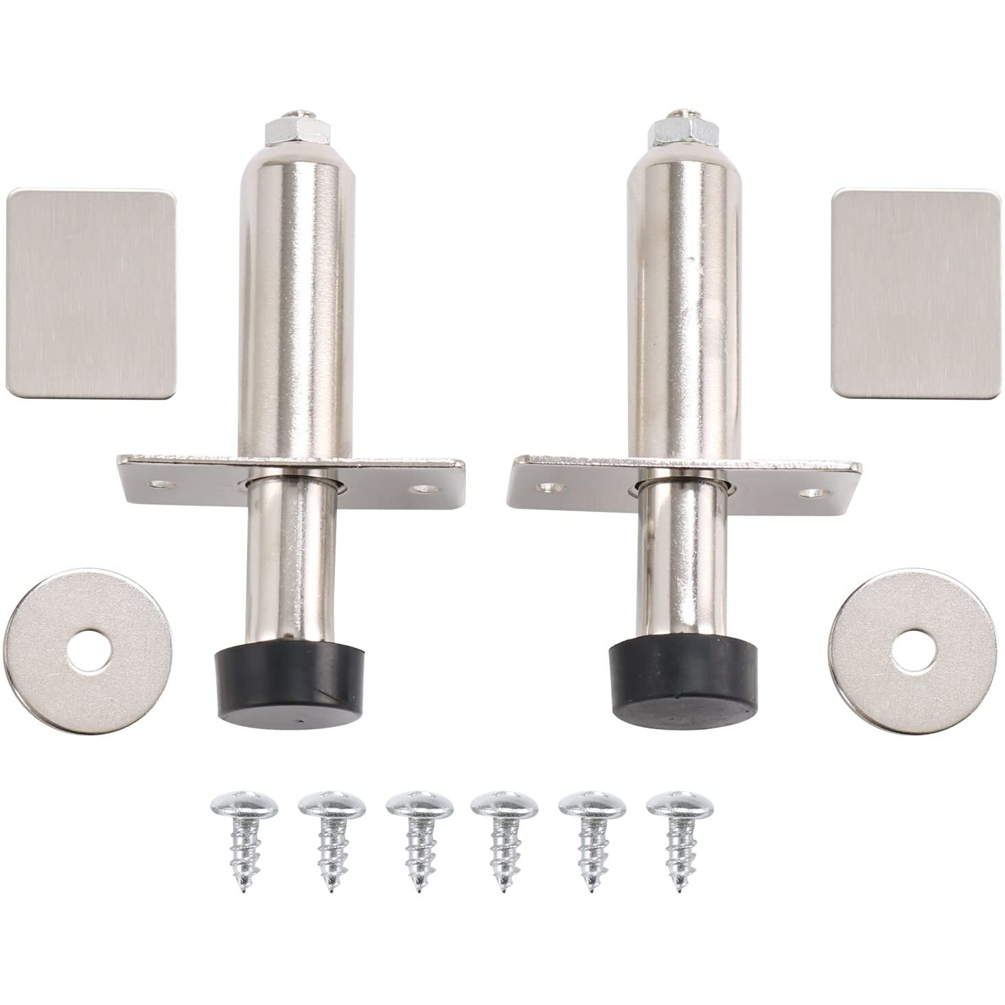Jdmspeed New Stainless Chrome Door Poppers Trunk Popper Street Rod 2 Pcs
