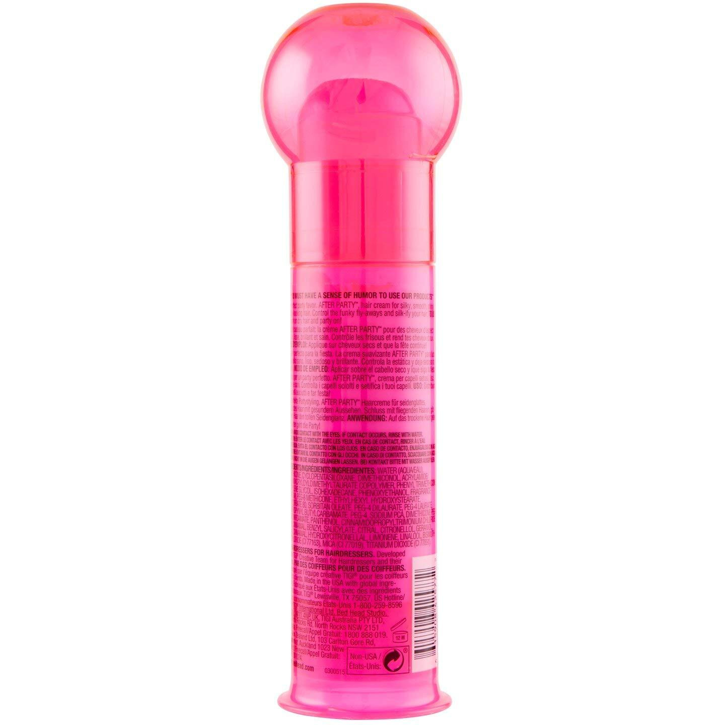 Bed Head After-Party Smoothing Cream By Tigi For Unisex - 3.4 Oz Cream