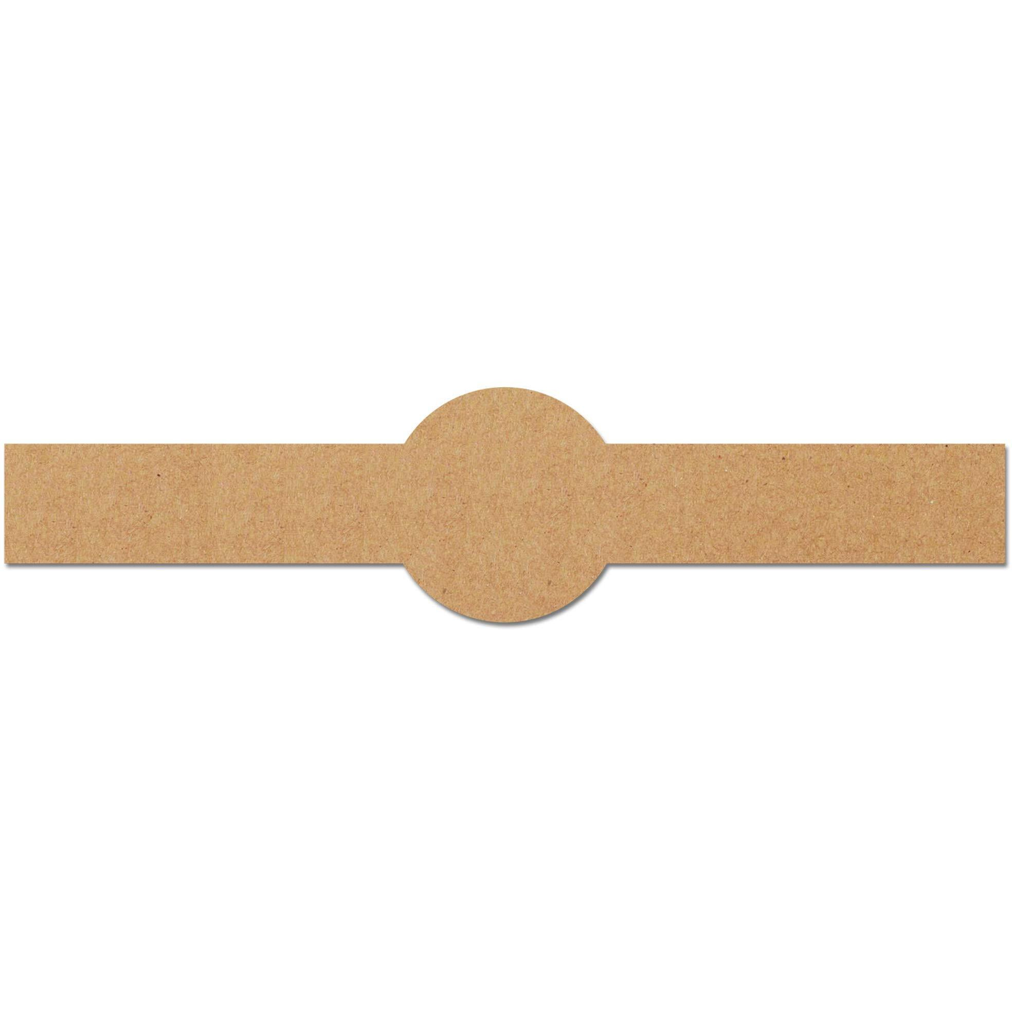 150 Pack, Brown Kraft Soap Labels Stickers, Laser/Inkjet Printing - Letter Size Sheet, 1" X 8.5"