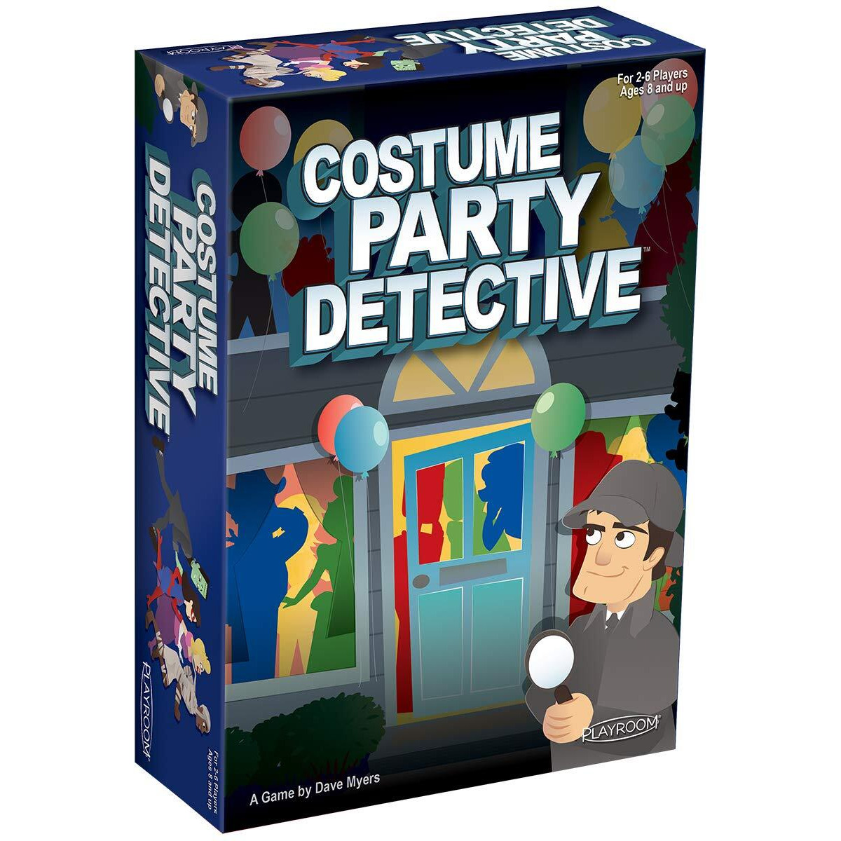 Costume Party Detective - Help The Detective Learn The Players' True Identities Without Allowing Yours To Be Discovered