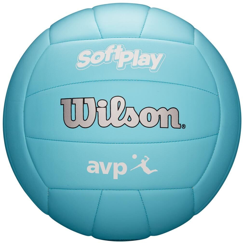 Wilson Avp Soft Play Volleyball - Official Size, Blue