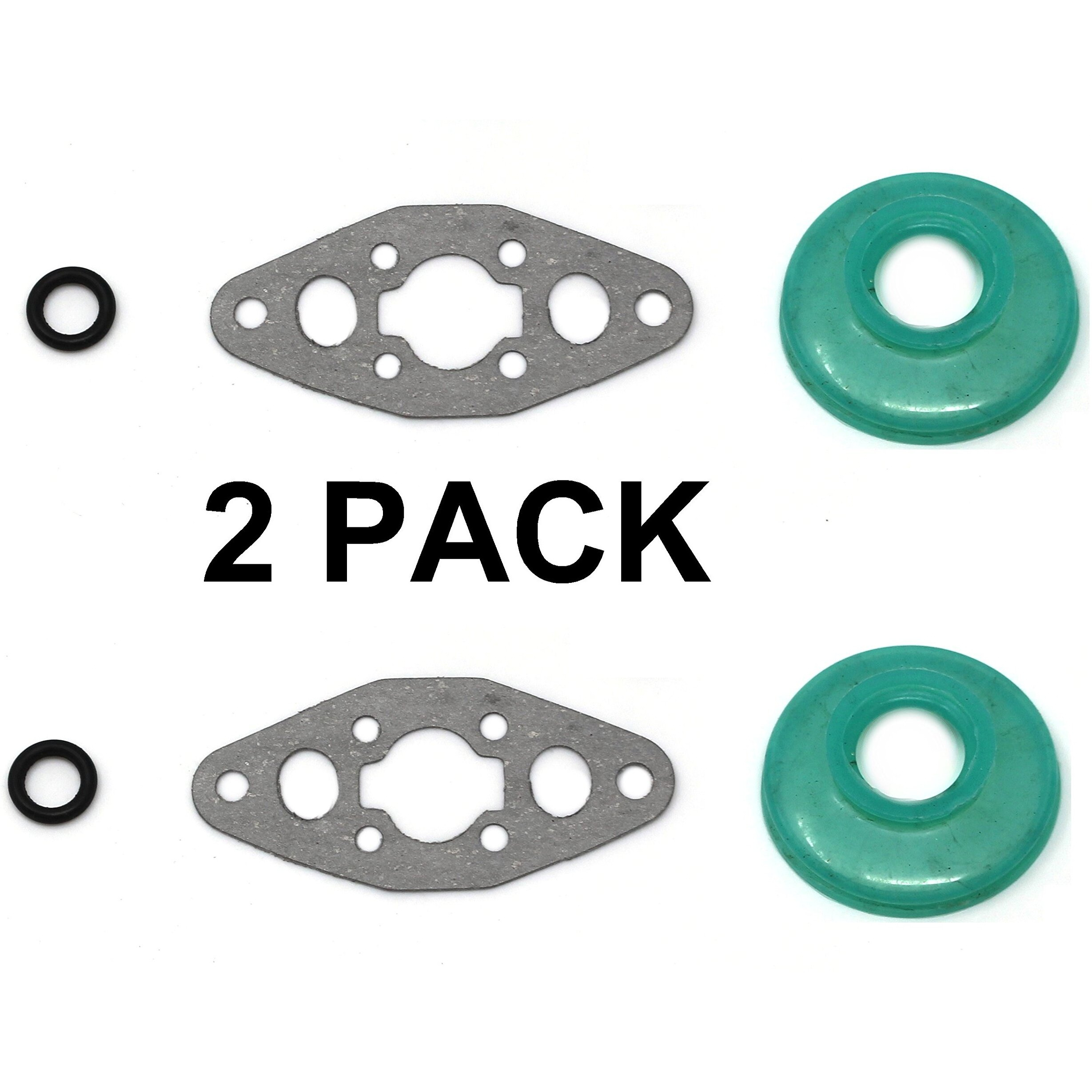 Seadoo Exhaust Rave Valve Repair Rebuild Kit 787 800 Carb Gsx Gtx Spx Xp Bellows 290260723, 290260728, 420260728 & 420260723 Gasket 420931540 & 290931540 (2)