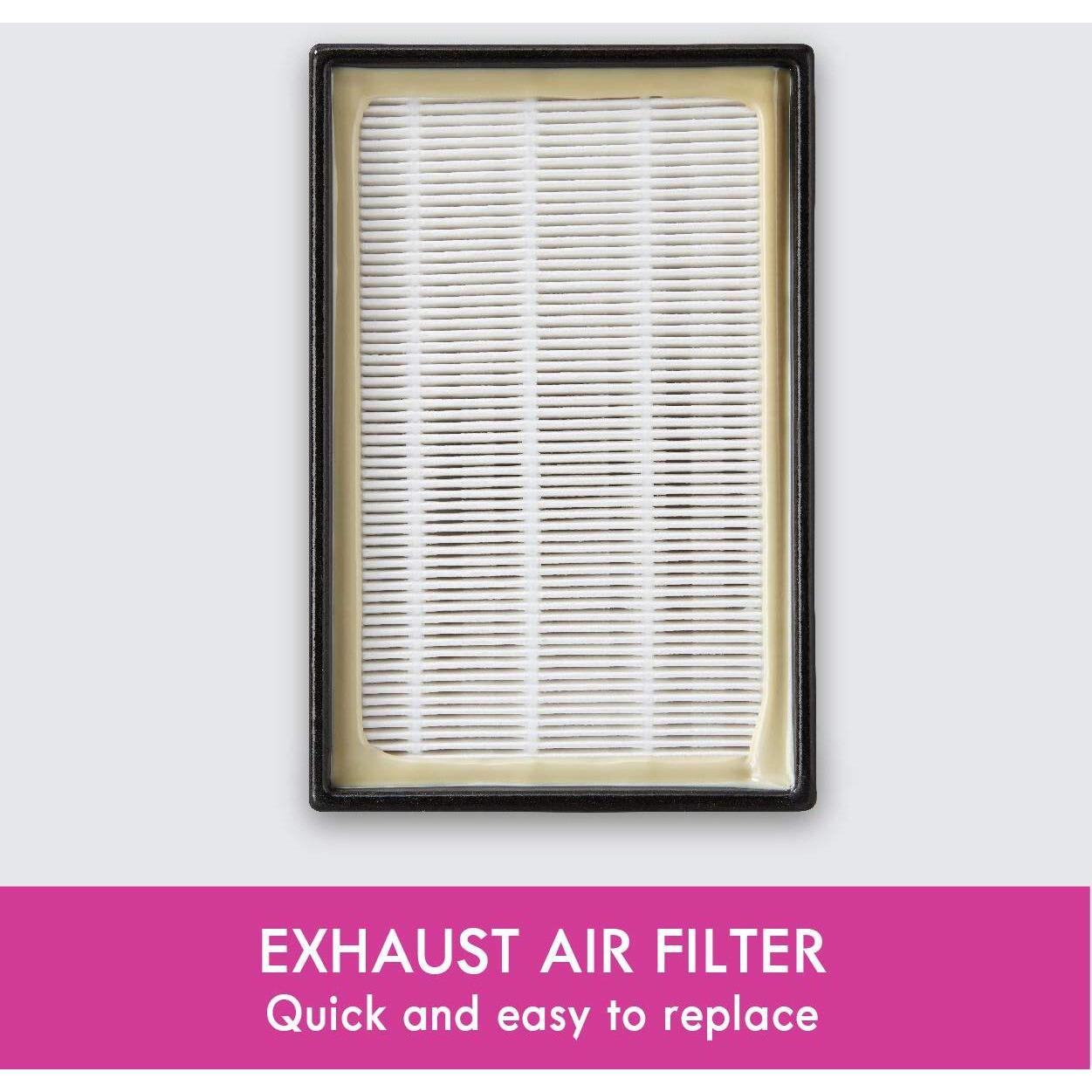 Kenmore 53296 Ef-9 Media Vacuum Cleaner Exhaust Filter For Upright And Canister Vacuums, White