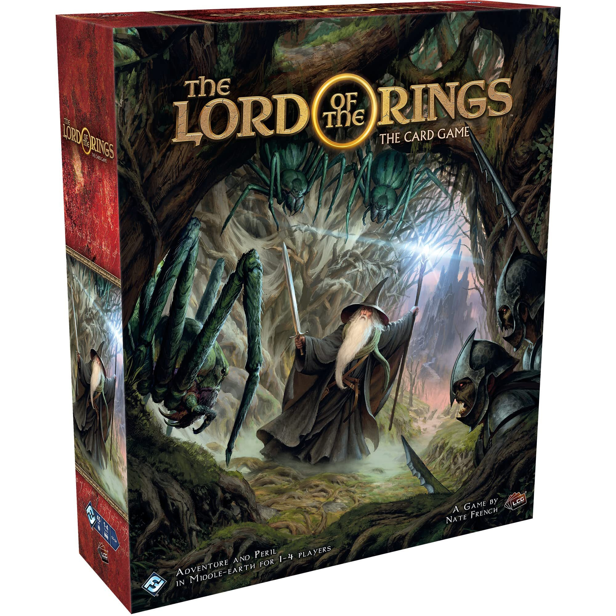 The Lord Of The Rings Card Game Revised Core Set | Adventure/Cooperative For Adults And Teens Ages 14+ 1-4 Players Average Playtime 30-120 Minutes Made By Fantasy Flight Games