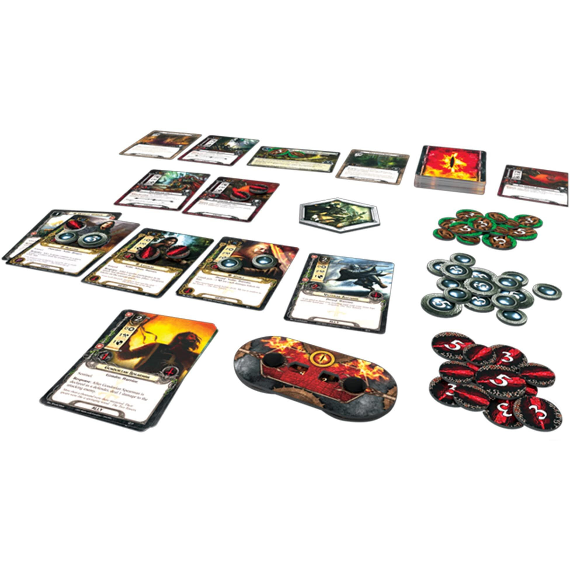 The Lord Of The Rings Card Game Revised Core Set | Adventure/Cooperative For Adults And Teens Ages 14+ 1-4 Players Average Playtime 30-120 Minutes Made By Fantasy Flight Games