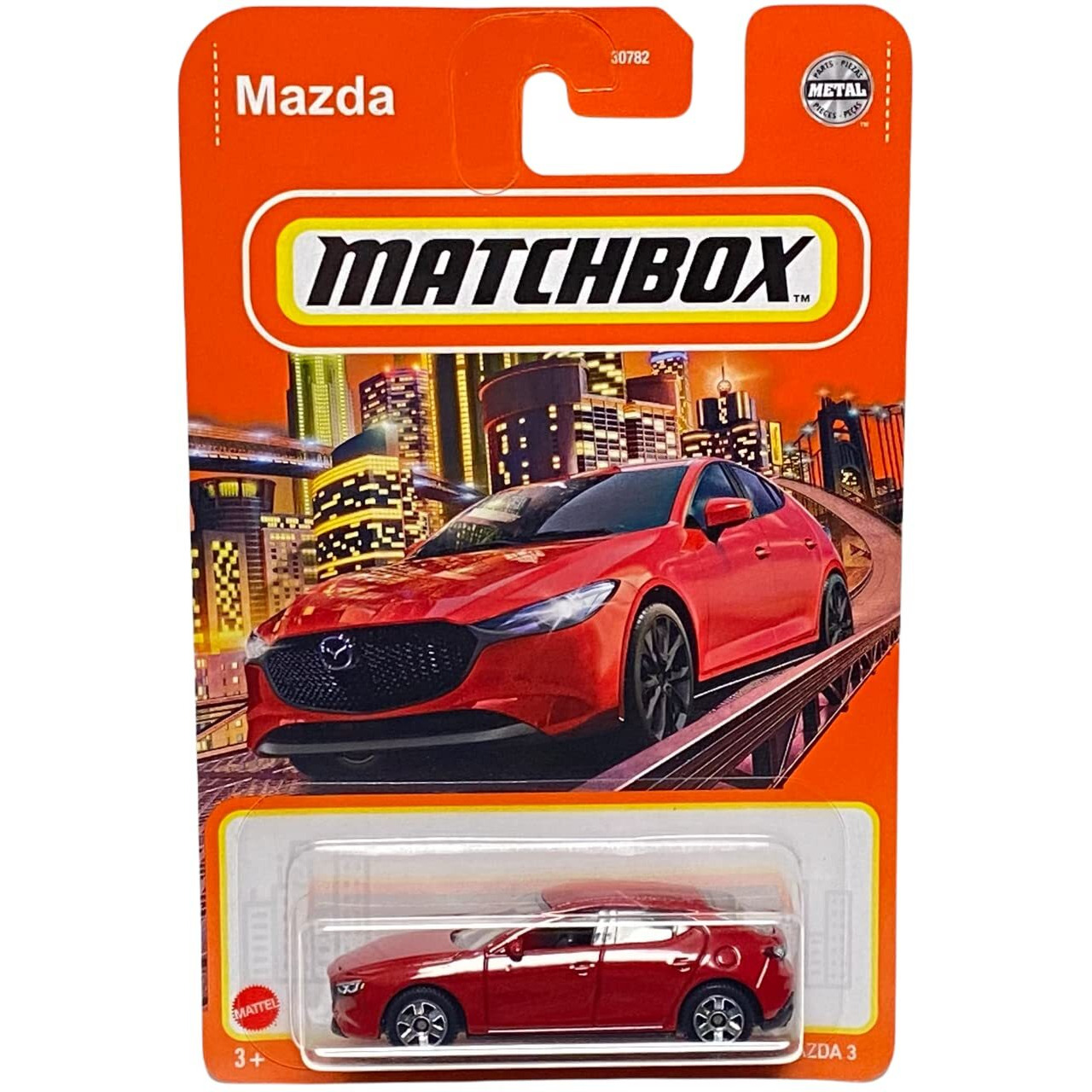 Matchbox 2019 Mazda 3 (Red)