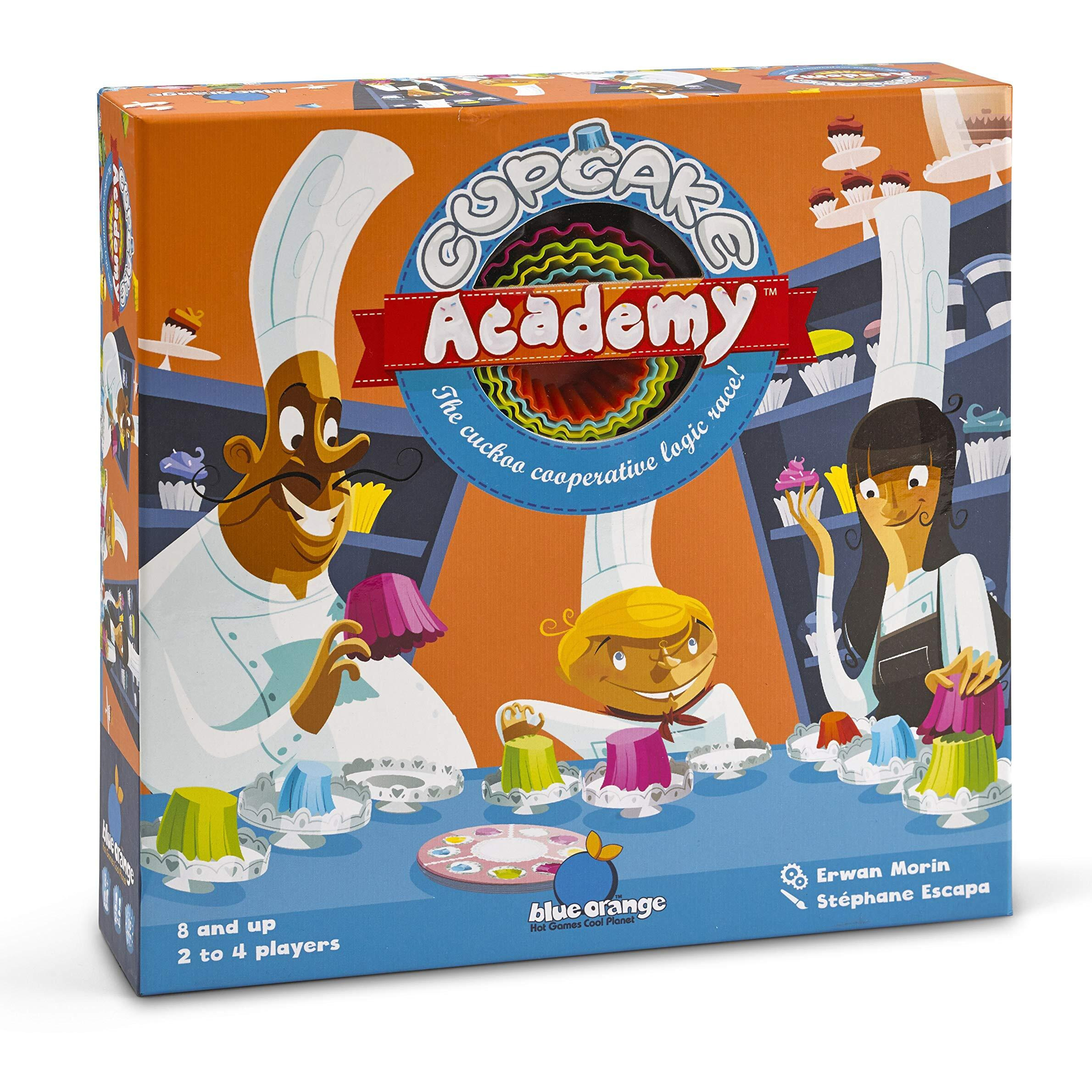 Blue Orange Games Cupcake Academy Board Game- New Cooperative Board Game For 2 To 4 Players. Recommended Ages 8 & Up