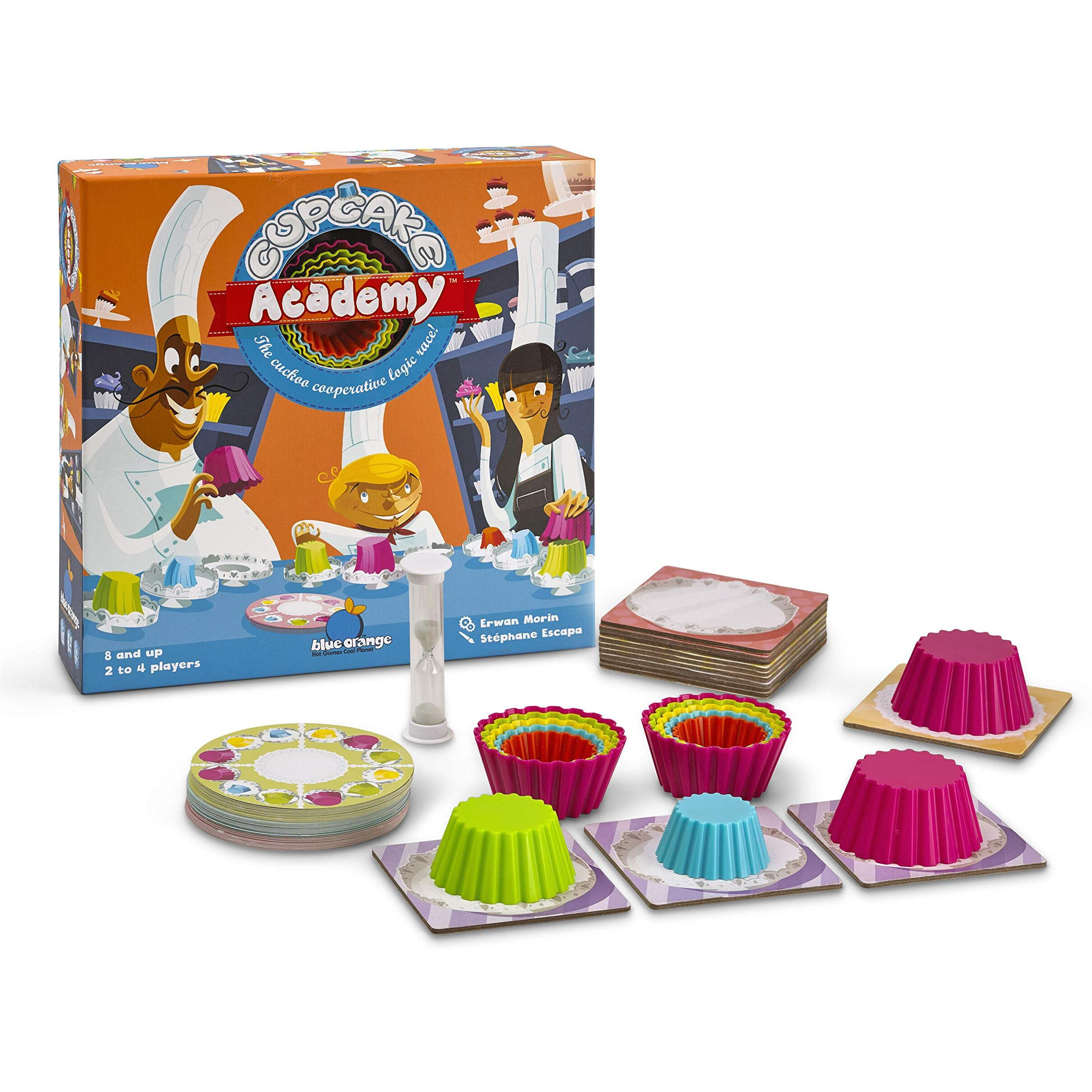 Blue Orange Games Cupcake Academy Board Game- New Cooperative Board Game For 2 To 4 Players. Recommended Ages 8 & Up