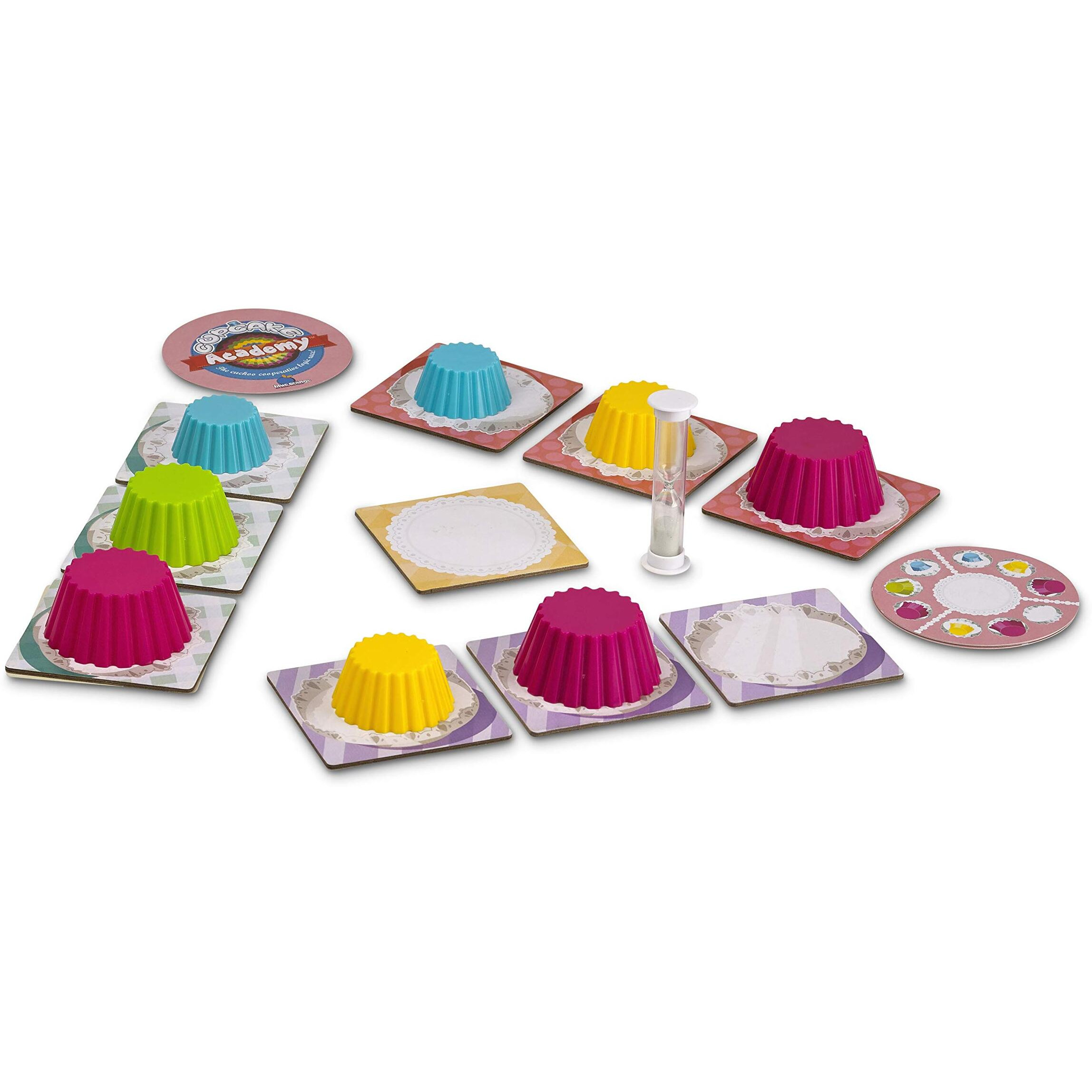 Blue Orange Games Cupcake Academy Board Game- New Cooperative Board Game For 2 To 4 Players. Recommended Ages 8 & Up