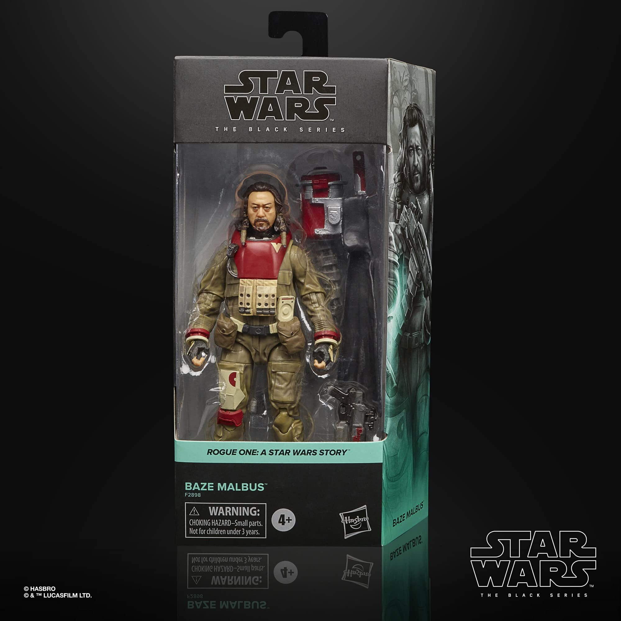 Star Wars The Black Series Baze Malbus 6-Inch-Scale Rogue One A Story Collectible Action Figure, Toys For Kids Ages 4 And Up