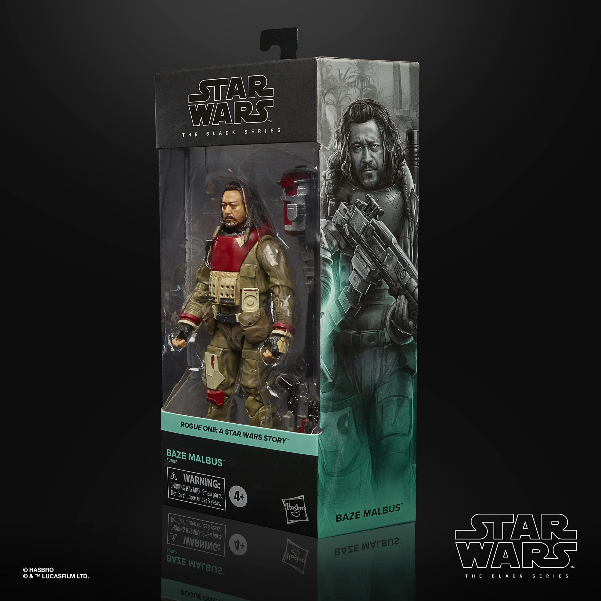 Star Wars The Black Series Baze Malbus 6-Inch-Scale Rogue One A Story Collectible Action Figure, Toys For Kids Ages 4 And Up