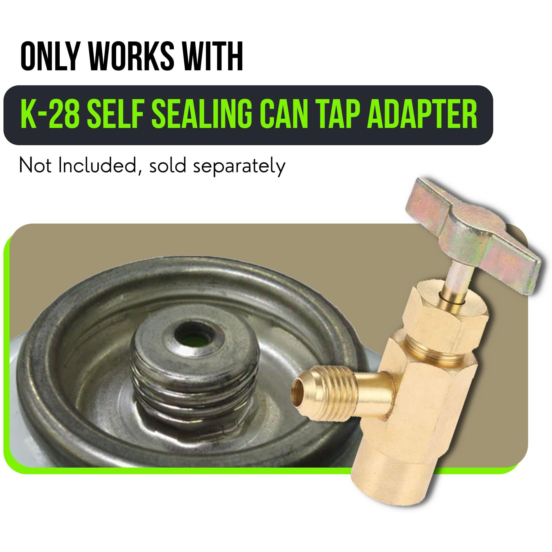 Leak Saver R290 Refrigerant 3-Pack - 8Oz Upright Charging Self Sealing Can - Can Stand Upright While Charging - Made In The Usa (Adapter Not Included)