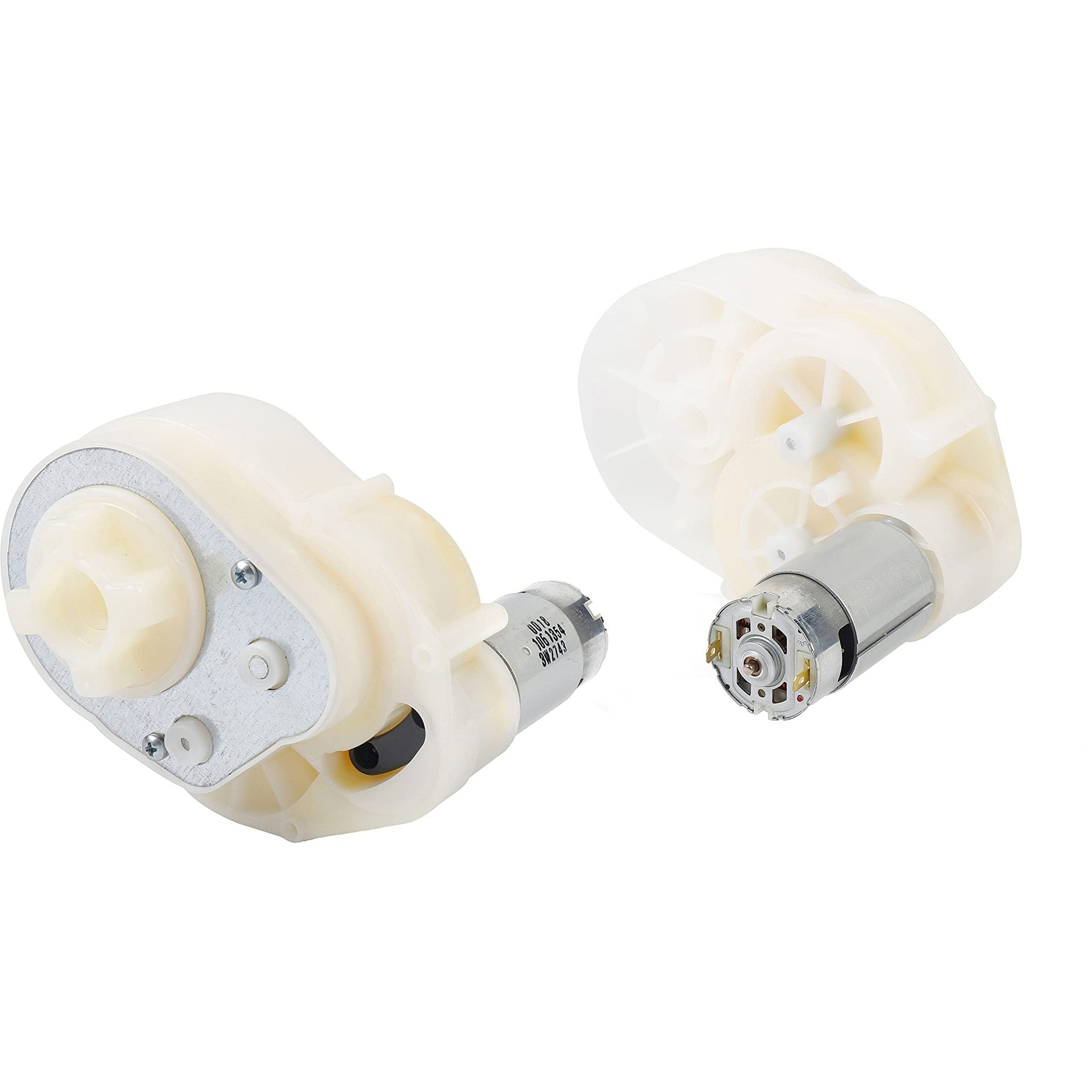 Pair Of 12V Motor And Gearbox Assembly Set For Peg Perego Children Ride On Car, 12 Volt For Peg-Perego John-Deere Gator Xuv Polaris Sportsman 700 Gear Box