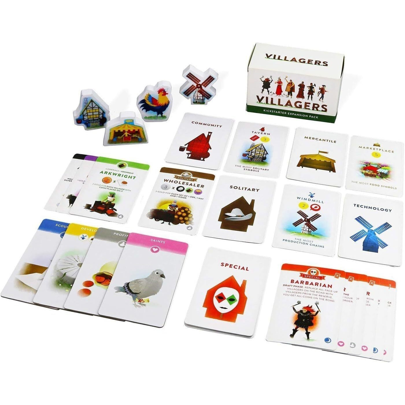 Sinister Fish Games Villagers Expansion Pack, Game