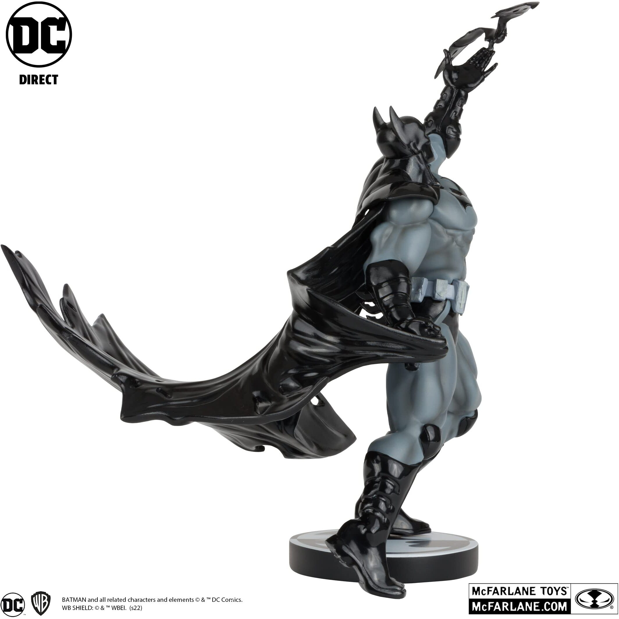 Mcfarlane Toys - Dc Direct Batman Black & White - Batman By Brian Bolland (Resin)