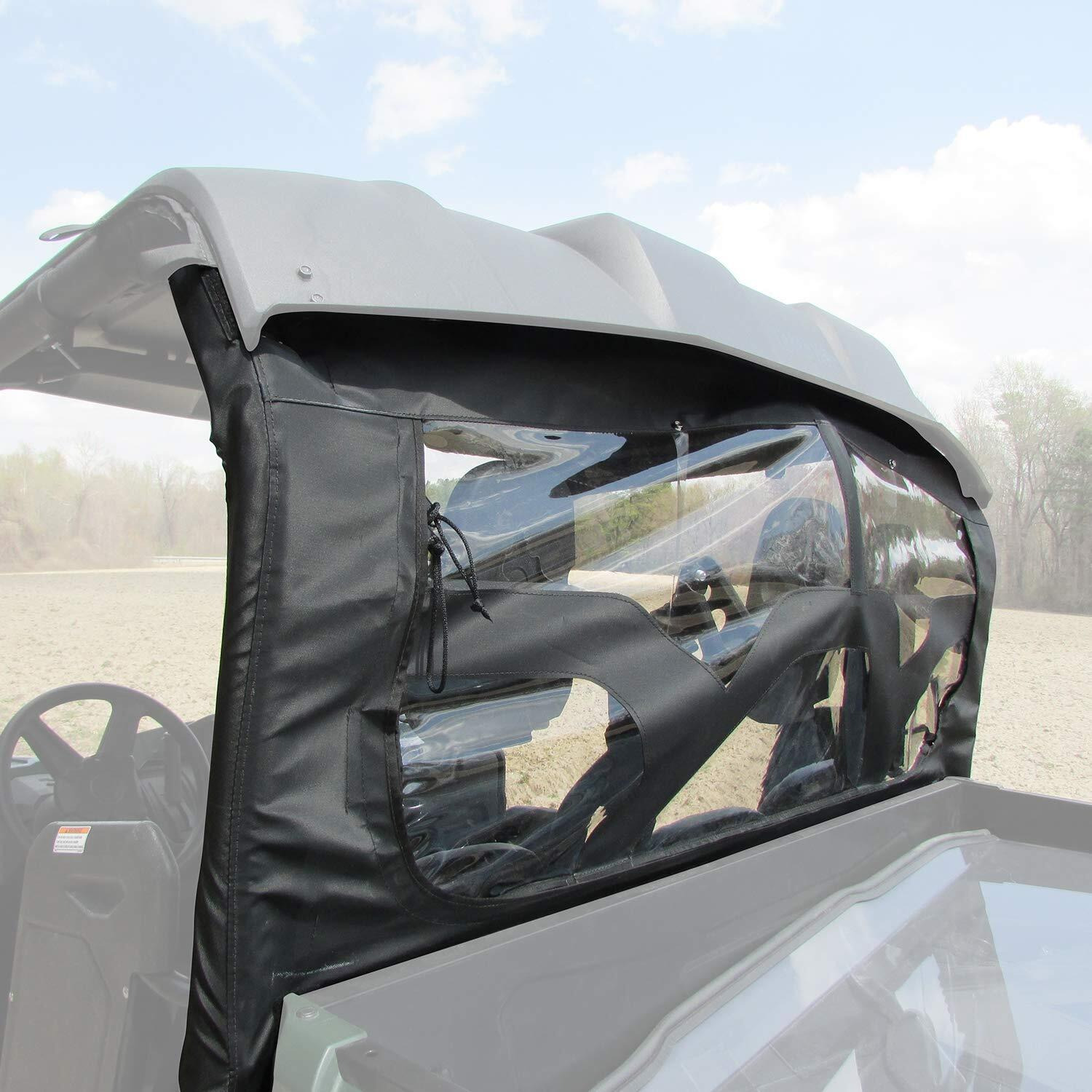 Soft Rear Window/Dust Panel For Yamaha Viking (14-20)