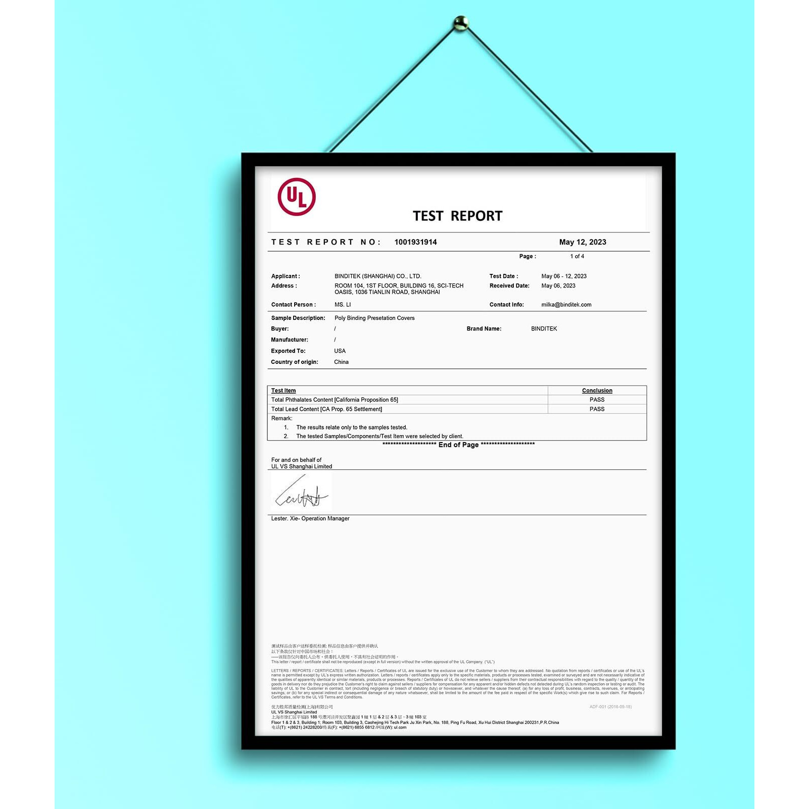 Binditek 50 Pack 16 Mil Leather Textured Polycovers - Binding Presentation Covers For Business Reports And Proposals 8-1/2 X 11 Inches, Grey Color, For Students And Coworkers