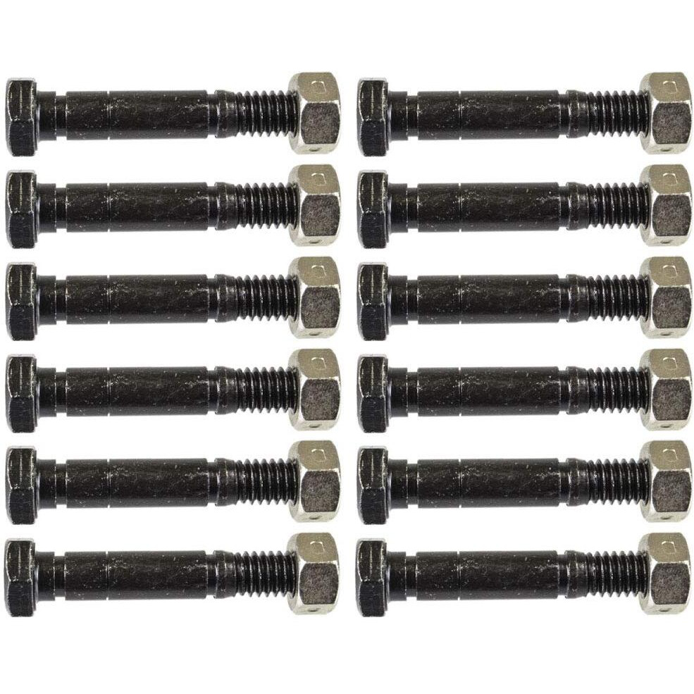Ariens 12Pk Genuine Oem Snow Blower 52100100 521001 Shear Pin Bolt & Nuts