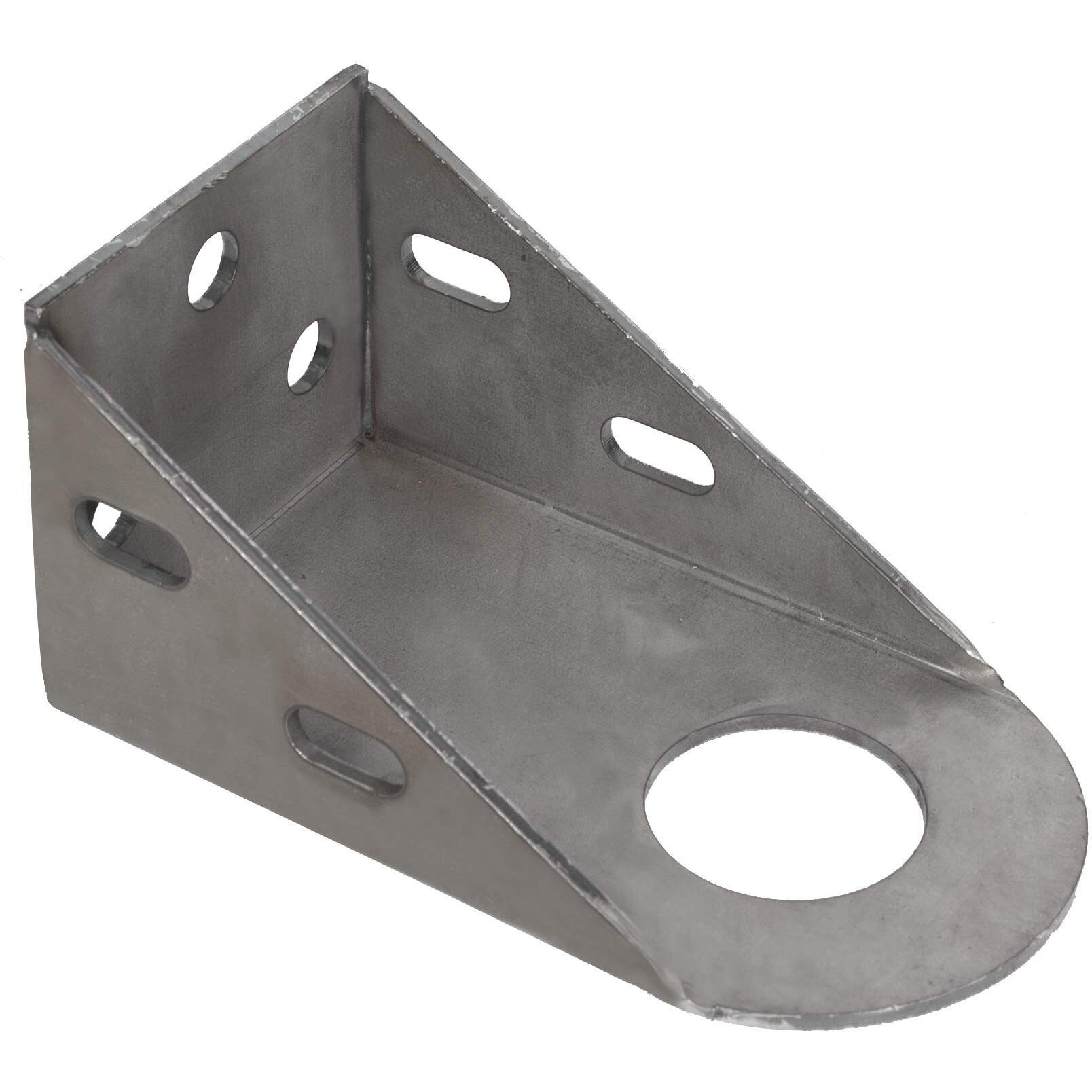 Ecotric Radiator Support Mount/Bracket Compatible With 1988-2000 Chevy C/K 1500 2500 3500 Series Steel