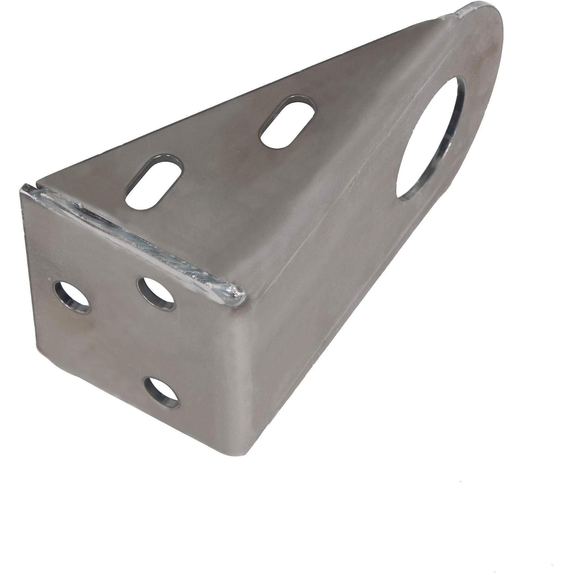 Ecotric Radiator Support Mount/Bracket Compatible With 1988-2000 Chevy C/K 1500 2500 3500 Series Steel