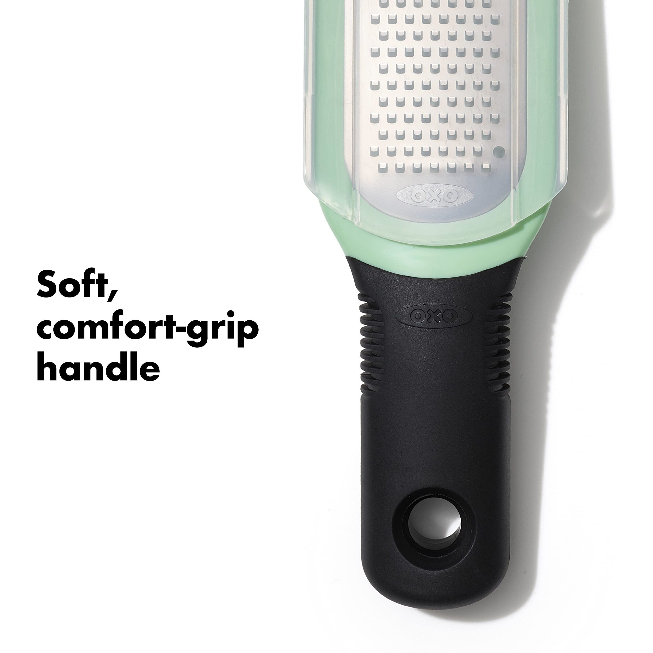 Oxo Good Grips Etched Ginger & Garlic Grater, Green,UsOne Size