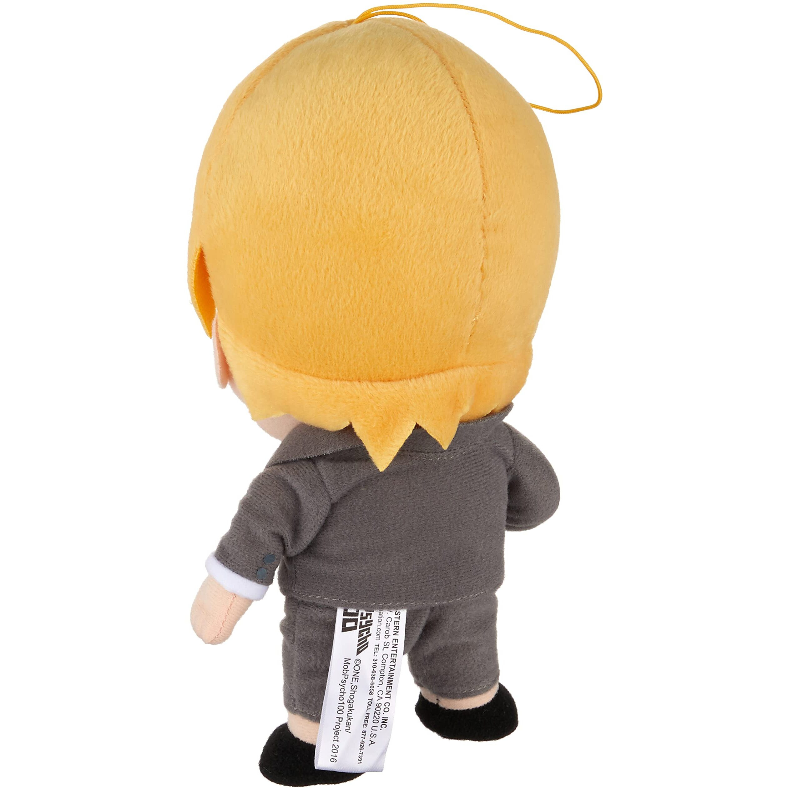 Great Eastern Entertainment Mob Psycho 100 - Arataka Plush 8'',Multi-Colored