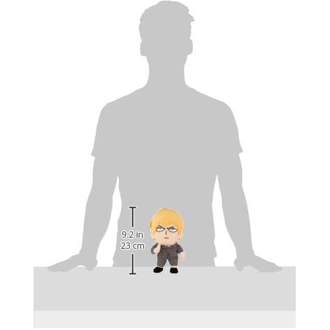 Great Eastern Entertainment Mob Psycho 100 - Arataka Plush 8'',Multi-Colored