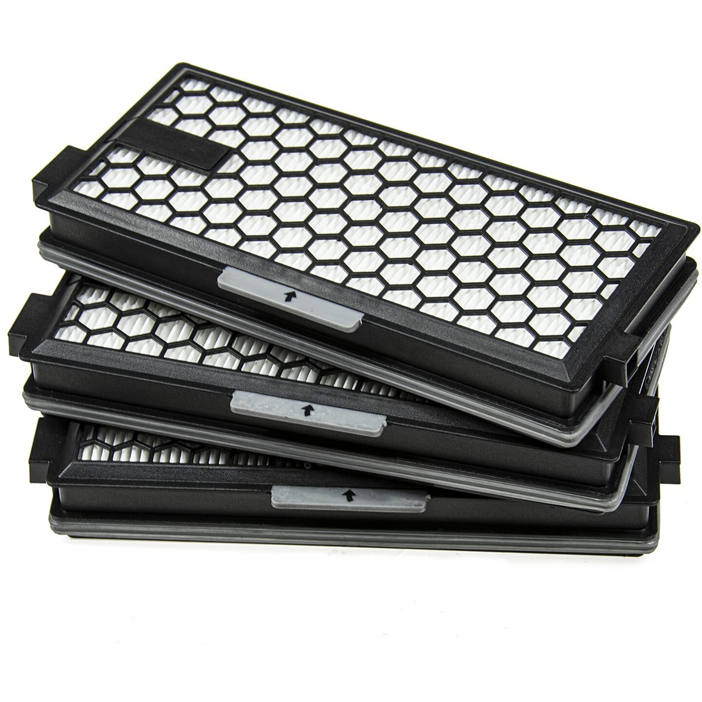 3 Pack Active Airclean Sf-Aa 50,Sf-Ha 50 Replacement Filter Compatible With Miele S4, S5, S6, S8, S8000, S8999, S6000, S6999, S5000, S5999, S4000, S4999,Compact C2,Complete C3 Canisters