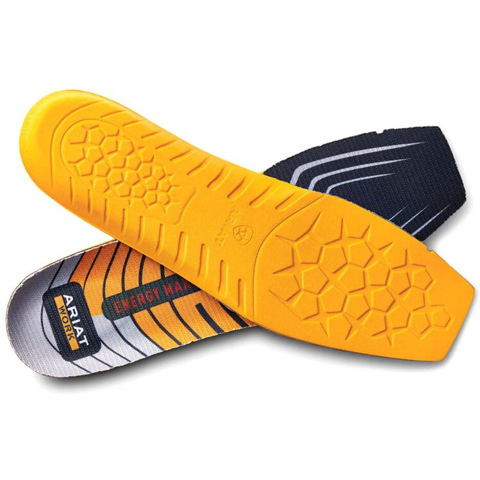 Ariat Energy Max Work Insole Wide Square Toe No Color 10.5 D (M)
