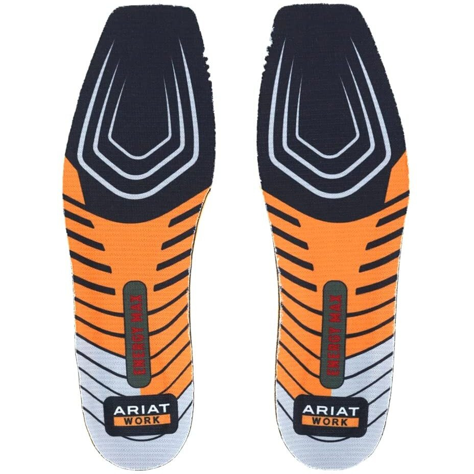Ariat Energy Max Work Insole Wide Square Toe No Color 10.5 D (M)