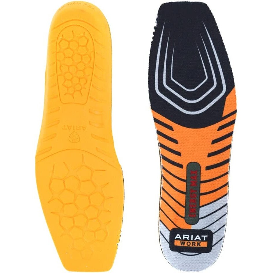 Ariat Energy Max Work Insole Wide Square Toe No Color 10.5 D (M)