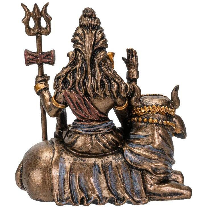 Pacific Giftware Hindu God Lord Shiva Miniature Statue Resin Figurine
