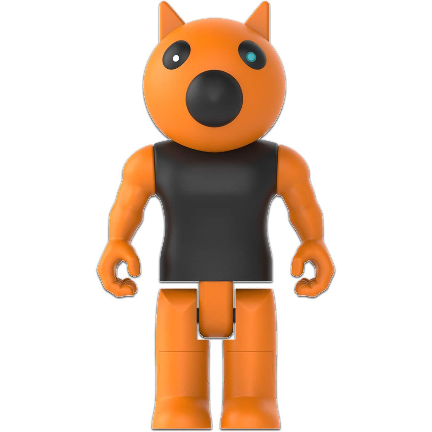 Piggy Action Figure - Foxy Articulated Buildable Action Figure Toy, Series 1 Collectible