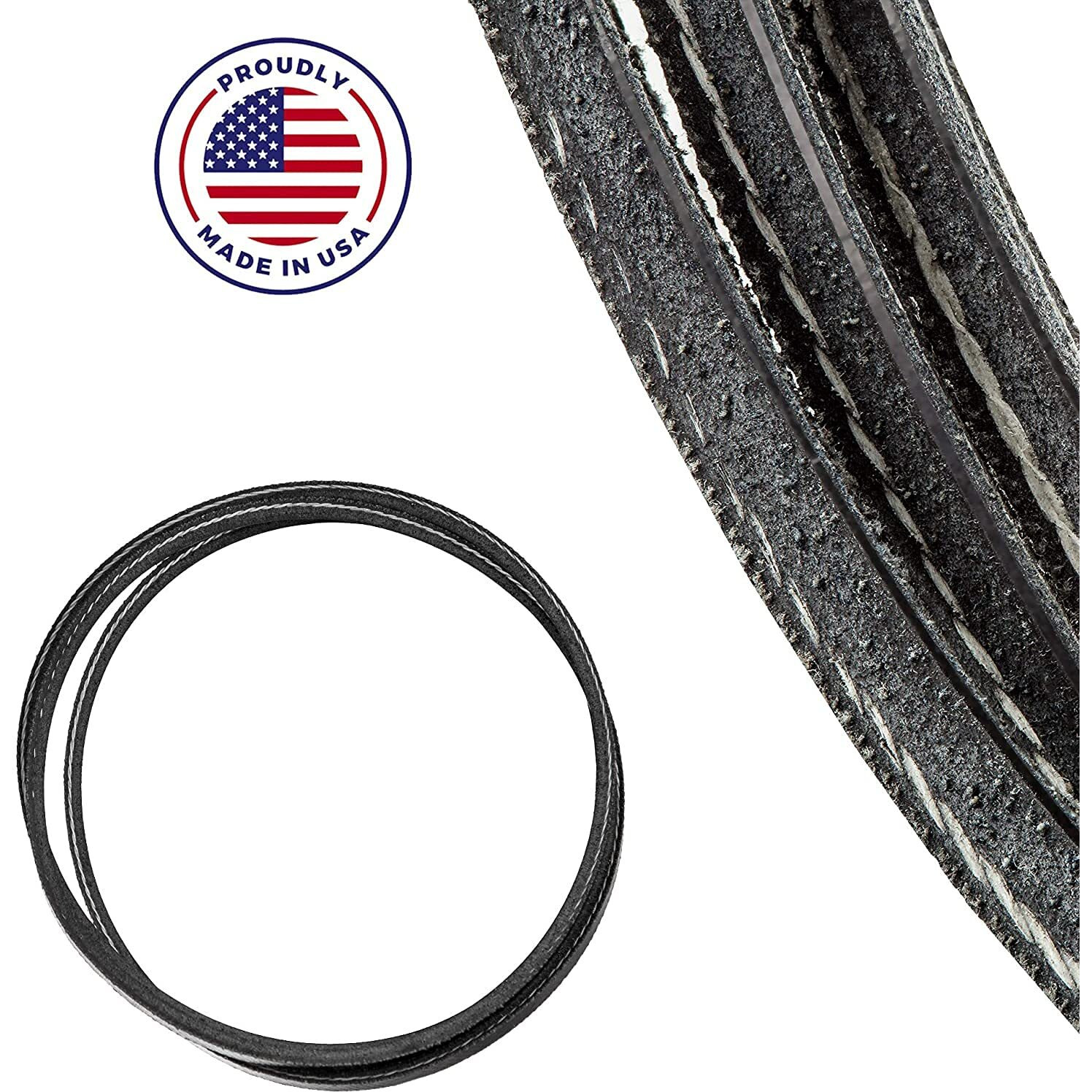 Table Saw Drive Belt Set Fits - Ryobi Bt3100 Table Saw Bt 3100 - High Strength Rubber Belt - Replacement Drive Belt - Made In The Usa - Motor Drive Belt