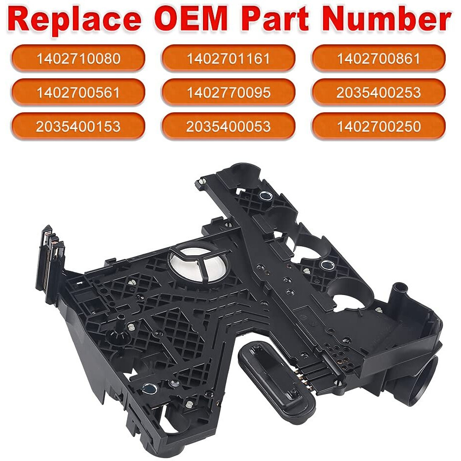 Waterwich Transmission Conductor Plate + Connector Adapter+ Filter + Gasket Kit Compatible With Mercedes-Benz Replace 1402710080 1402701161 2035400253