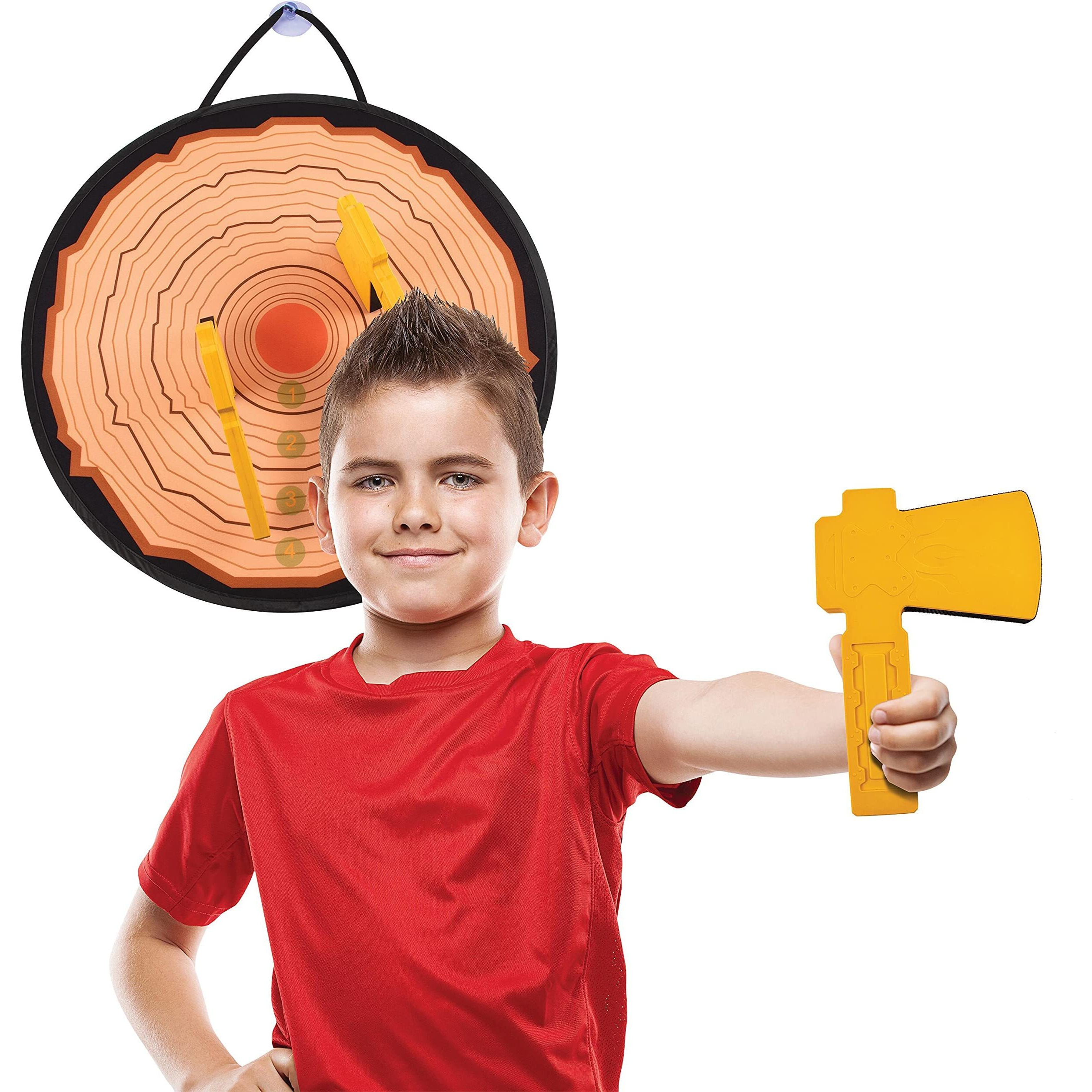 Minnark Sports Minnark Foam Axe Toss Foam Axe Throwing Game For Kids/Families - Includes Two Lightweight Axes With Easy Stick Target
