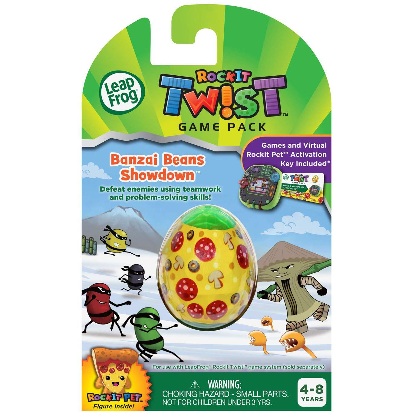 Leapfrog Rockit Twist Game Pack Banzai Beans Showdown, 4 To 8 Years