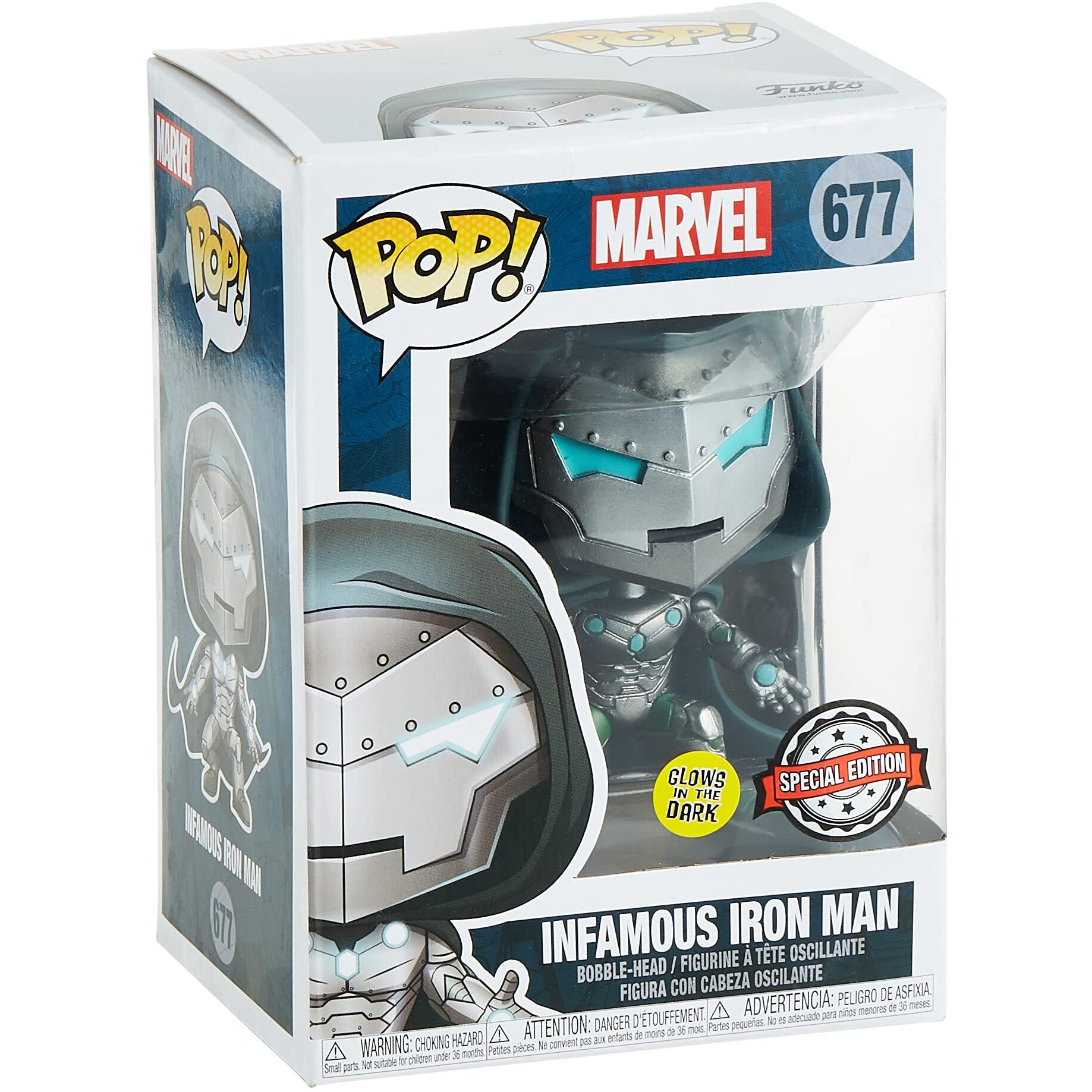 Funko - Hcf 2020 Pop Marvel Infamous Iron Man Px Figure