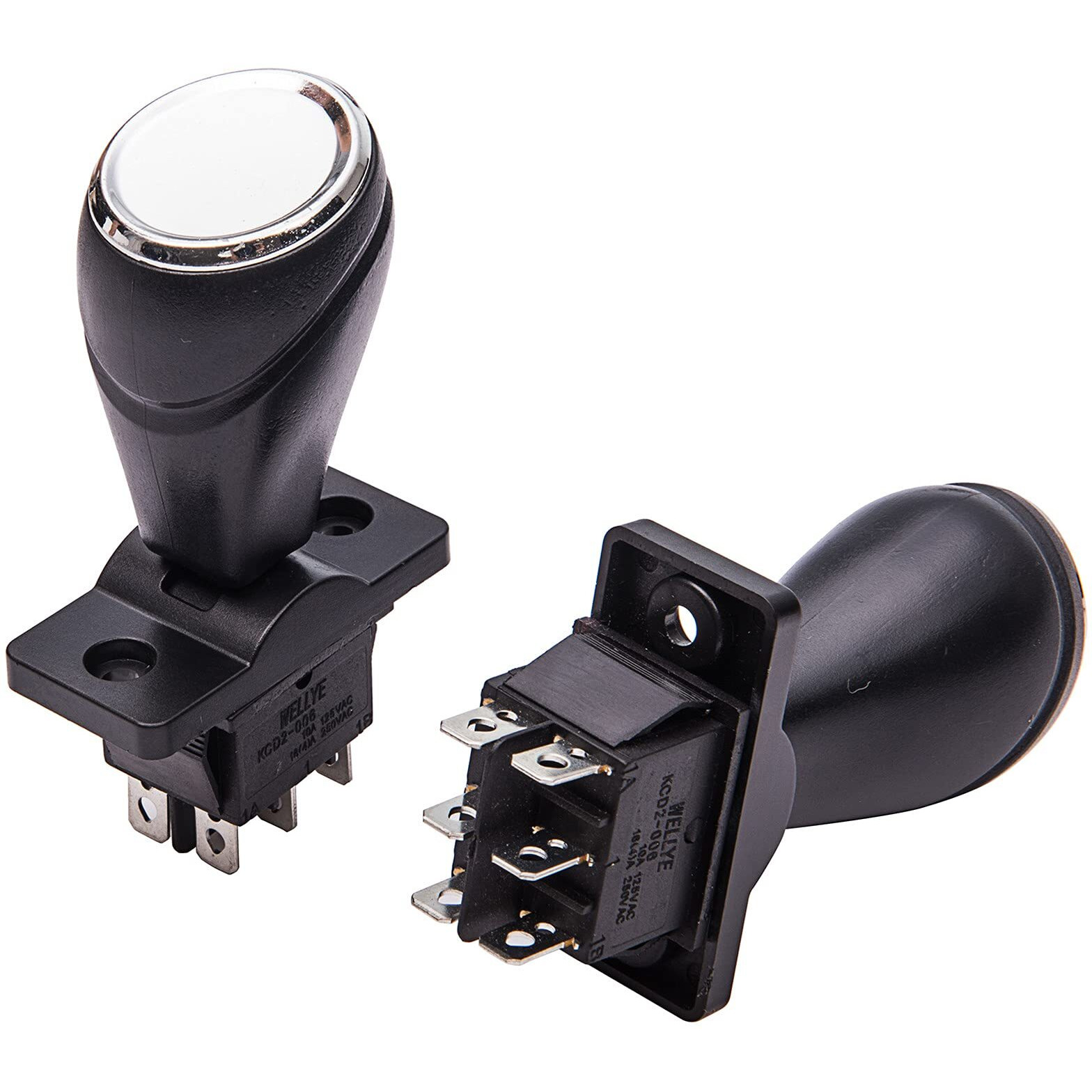 Weelye Children's Electric Car Joystick Toy Bumper Car On The Car Forward And Backward Switch, Children Rotate 360 Degrees Toy Car Push Rod Shift Toggle Switch Replacement Parts