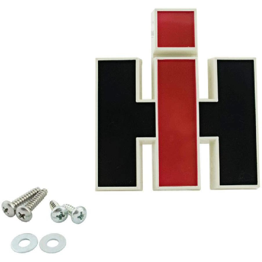 Reliable Aftermarket Parts Our Name Says It All, 2751848R1 New Plastic Emblem Fits Case-Ih Tractor Models 544 656 664 +