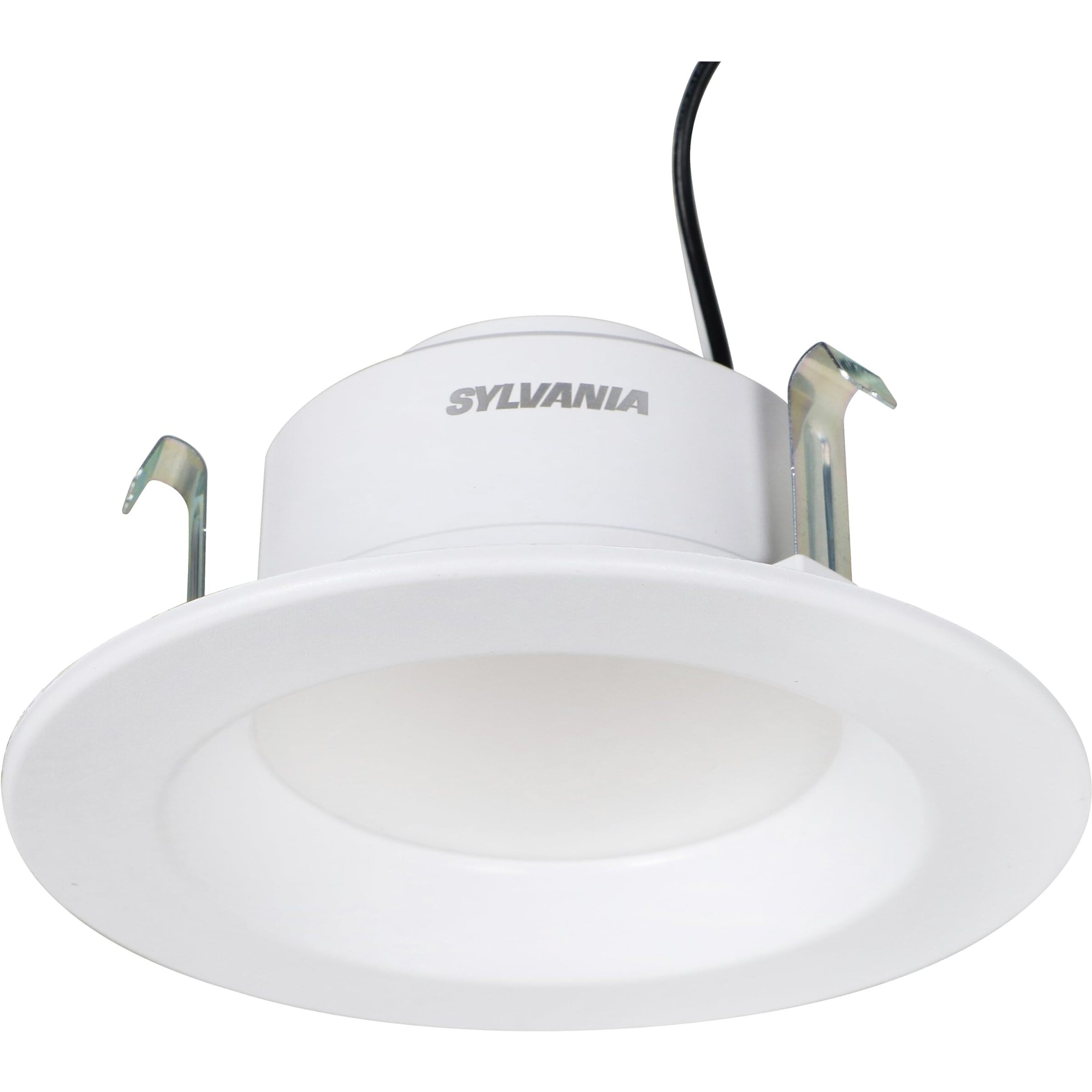 Sylvania 4" Led Rt4 Recessed Downlight Kit, 50W Replacement, Efficient 9W, E26 Medium Base, White, 1 Count (Pack Of 1)