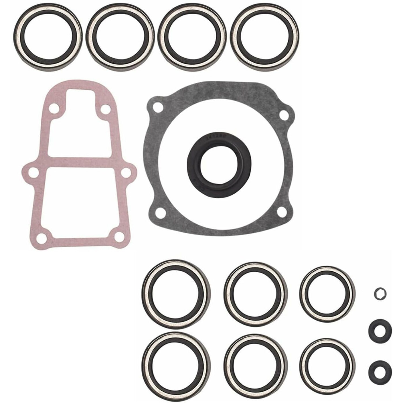 5006373 Gearcase Seal Kit - By Huthbrother, Compatible With Johnson Evinrude 396354 434516 437752 437753 438278 439141 5000411, Fits Model 75-250 Hp