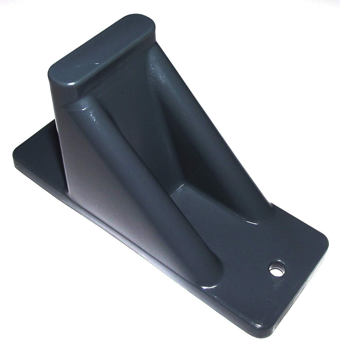 Jsp Manufacturing Dark Grey Plastic Mini Roof Snow And Ice Guard - Multi-Quantity Pack | Prevent Sliding Snow Stop Buildup (25)