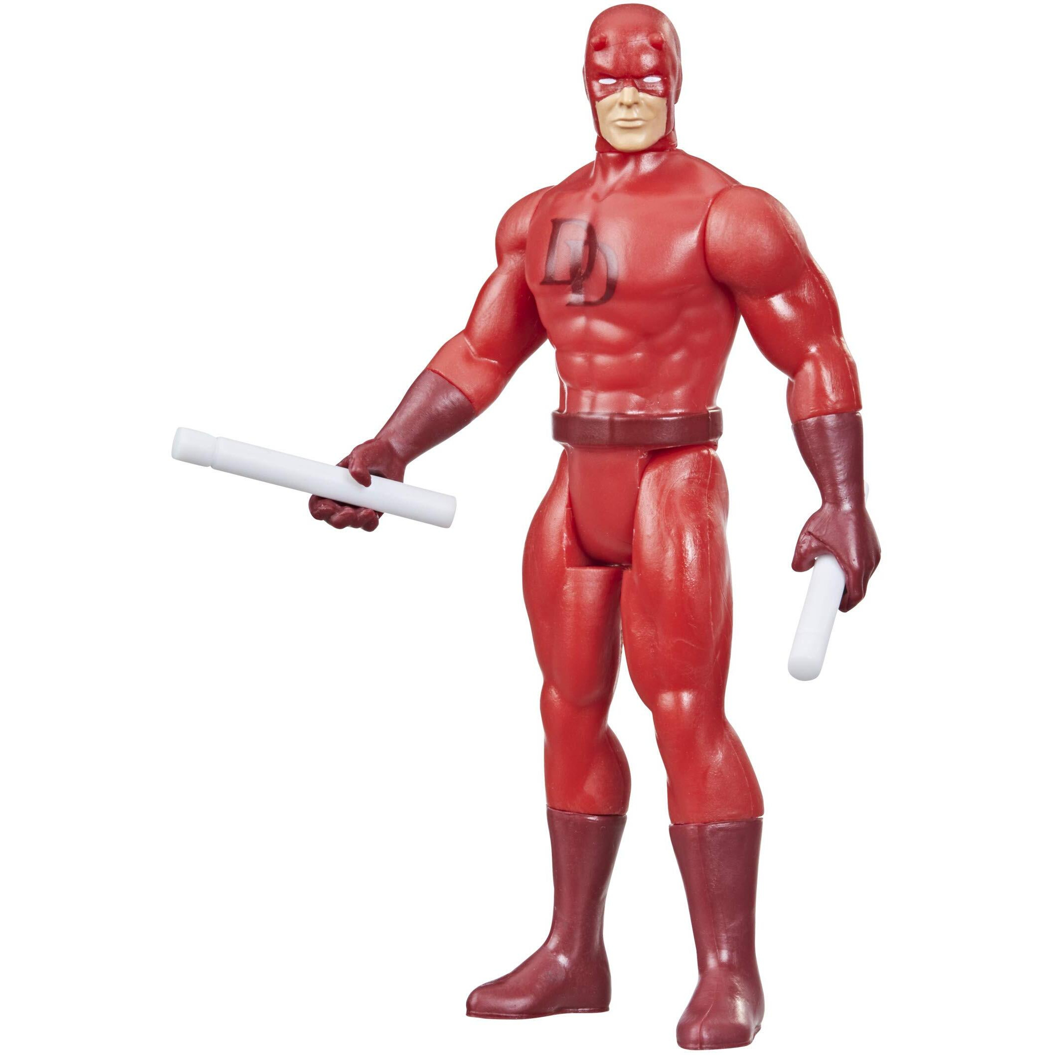 Marvel Hasbro Legends 3.75-Inch Scale Retro 375 Collection Daredevil Action Figure Toy