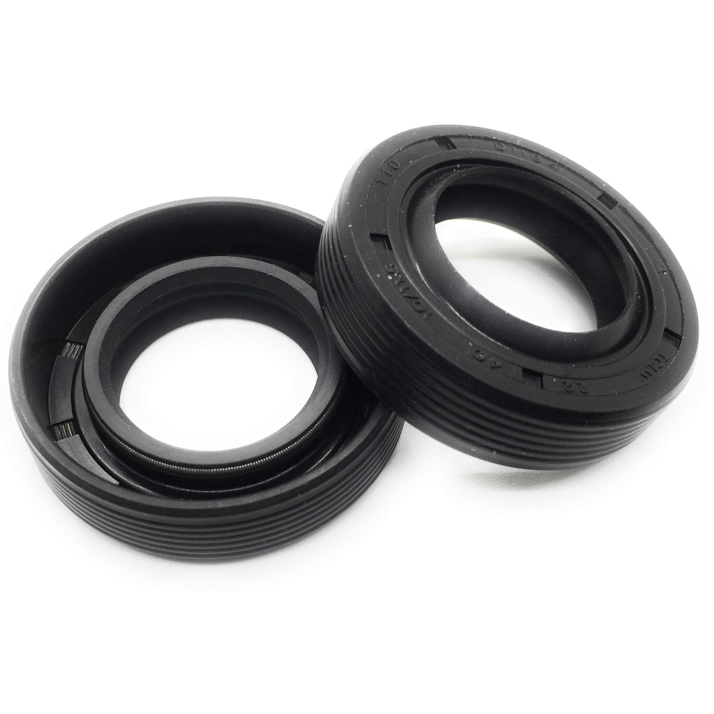Replacementkits.Com Brand Axle Output Shaft Seal (2 Pack) Fits Some Ariens & Husqvarna Ride On Lawnmowers, General Transmission Rs 800 (P & F) Replaces Gt41857